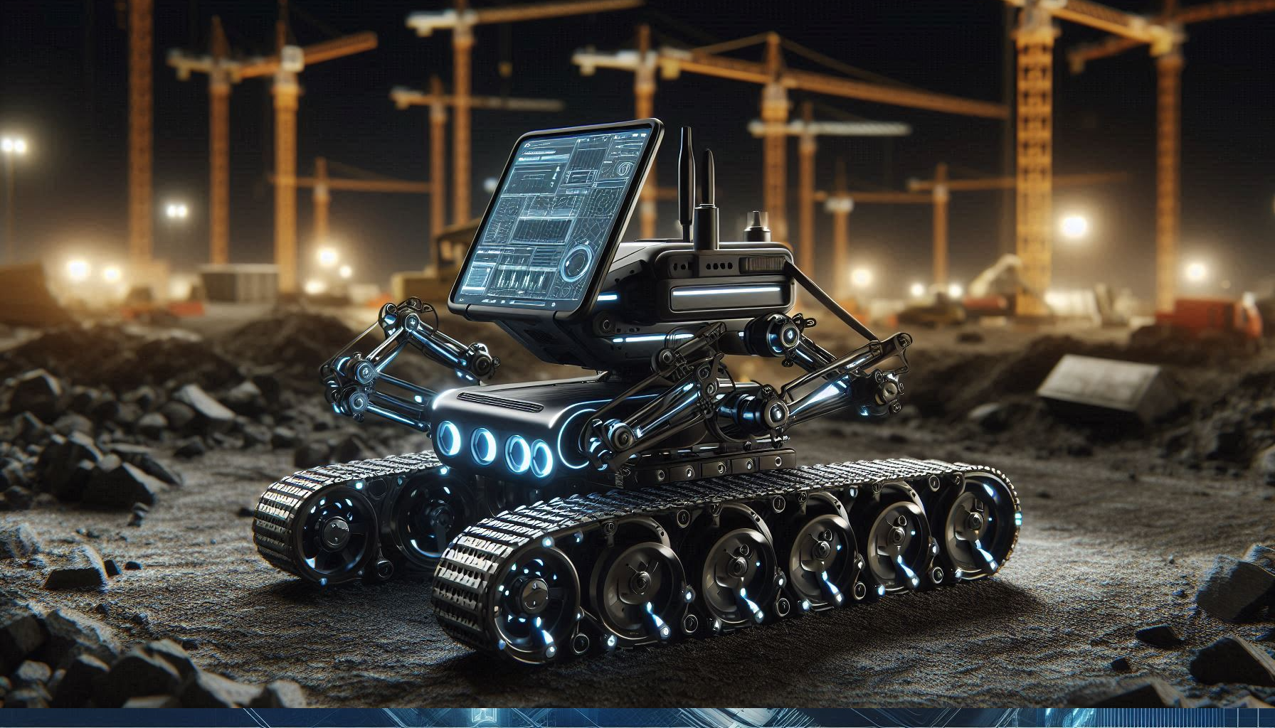 Advanced Construction Robot on Site